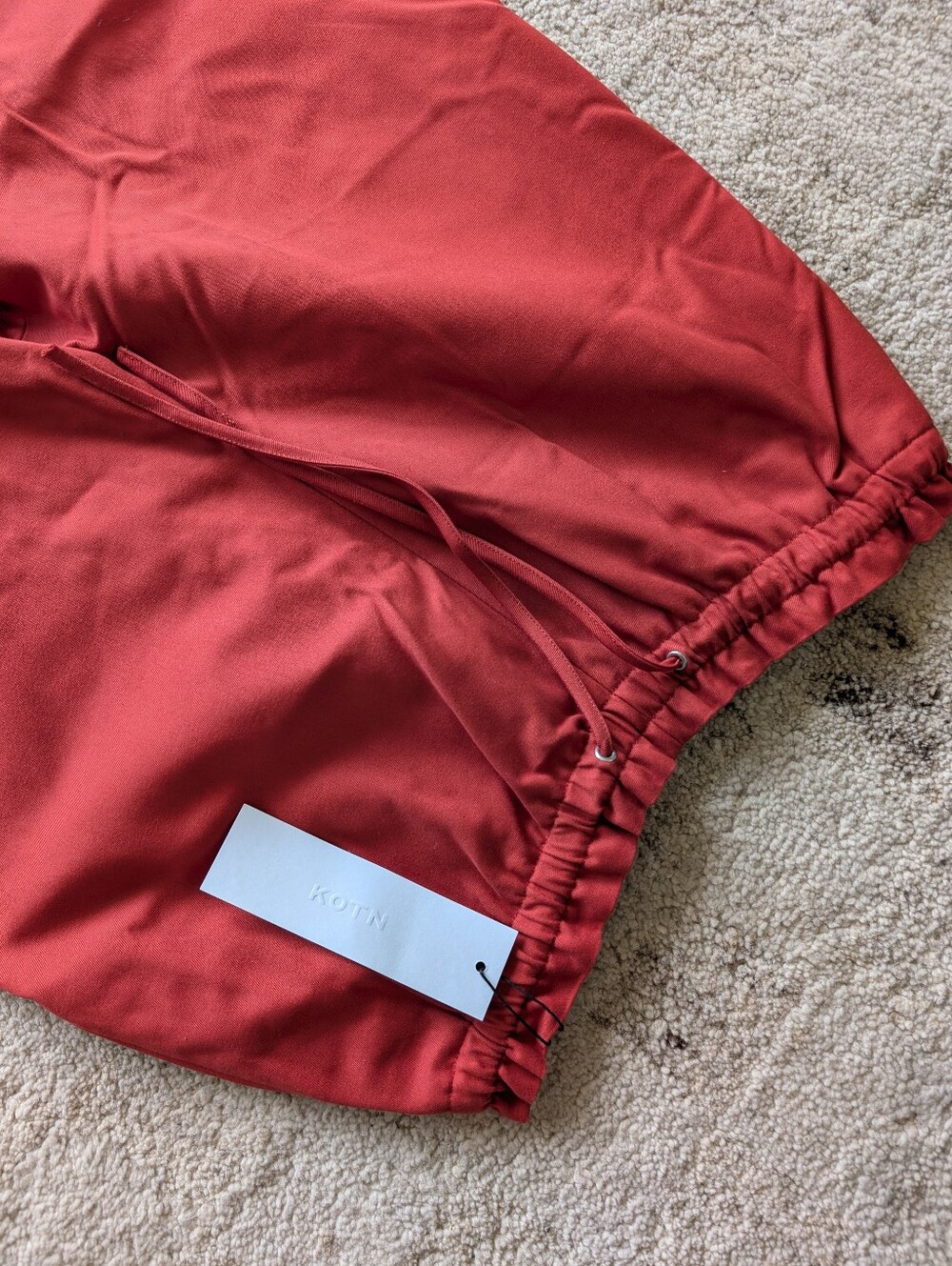 Kotn Wide Leg Red Pants
